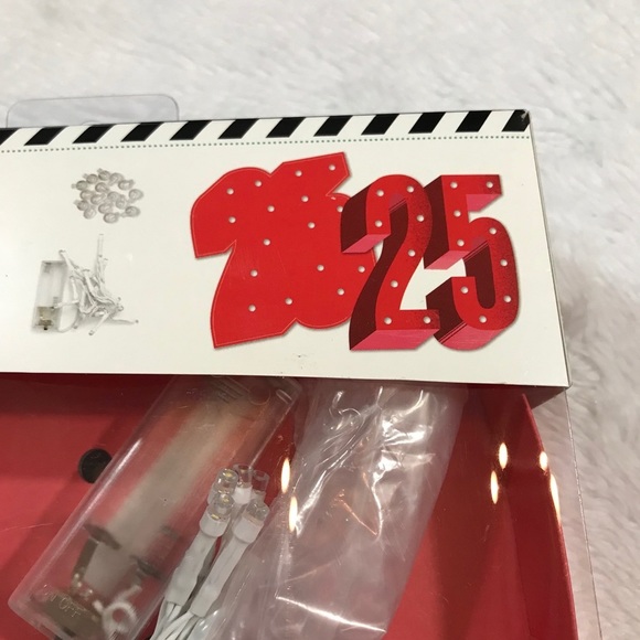 NEW HEIDI SWAPP 25 Marquee light up diy red xmas - Picture 5 of 10